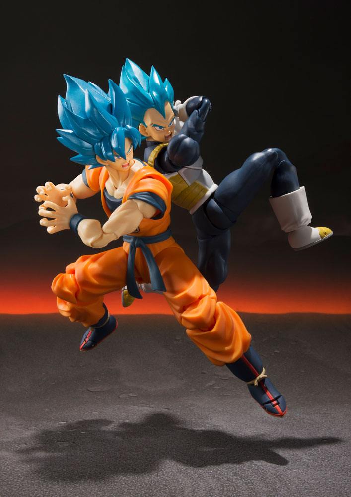 GOKU SUPER SAIYAN GOD SUPER SAIYAN – FIGURA S.H. FIGUARTS 14 CM (TAMASHII NATIONS – DRAGON BALL SUPER BROLY)
