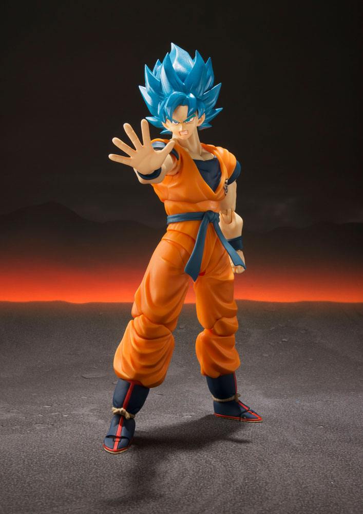 GOKU SUPER SAIYAN GOD SUPER SAIYAN – FIGURA S.H. FIGUARTS 14 CM (TAMASHII NATIONS – DRAGON BALL SUPER BROLY)