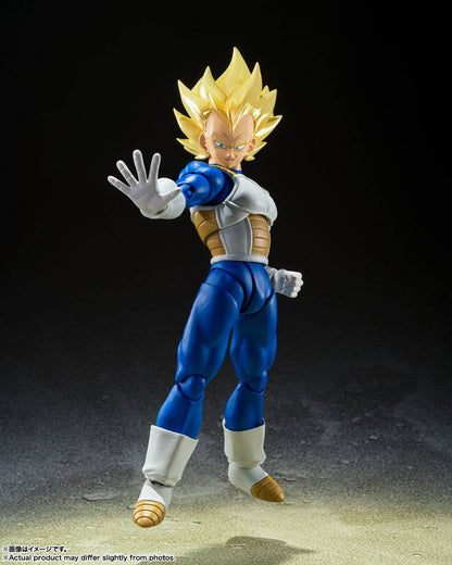 VEGETA SUPER SAIYAN – FIGURA 14 CM (AWAKENED BLOOD | S.H. FIGUARTS – DRAGON BALL Z)