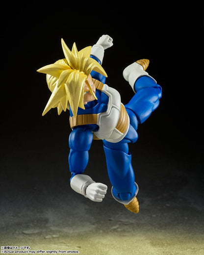 SUPER SAIYAN TRUNKS INFINITE LATENT SUPER POWER VER. S.H.FIGUARTS FIGURA DRAGON BALL Z 14 CM