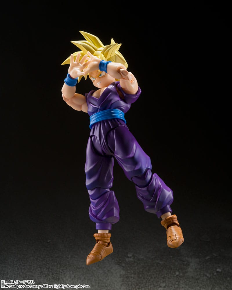 SON GOHAN SUPER SAIYAN – FIGURA 11 CM (S.H.FIGUARTS – DRAGON BALL Z: THE WARRIOR WHO SURPASSED GOKU)
