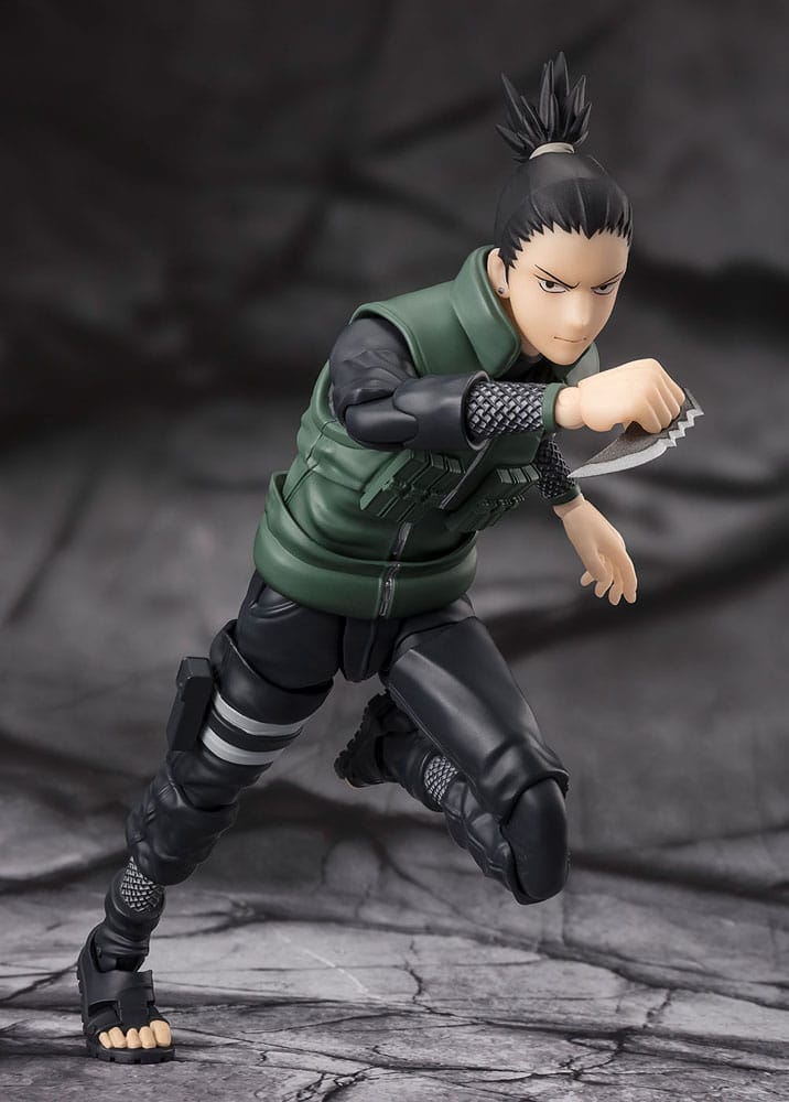 SHIKAMARU NARA BRILLIANT STRATEGIST – FIGURA S.H. FIGUARTS 15 CM (TAMASHII NATIONS – NARUTO SHIPPUDEN)