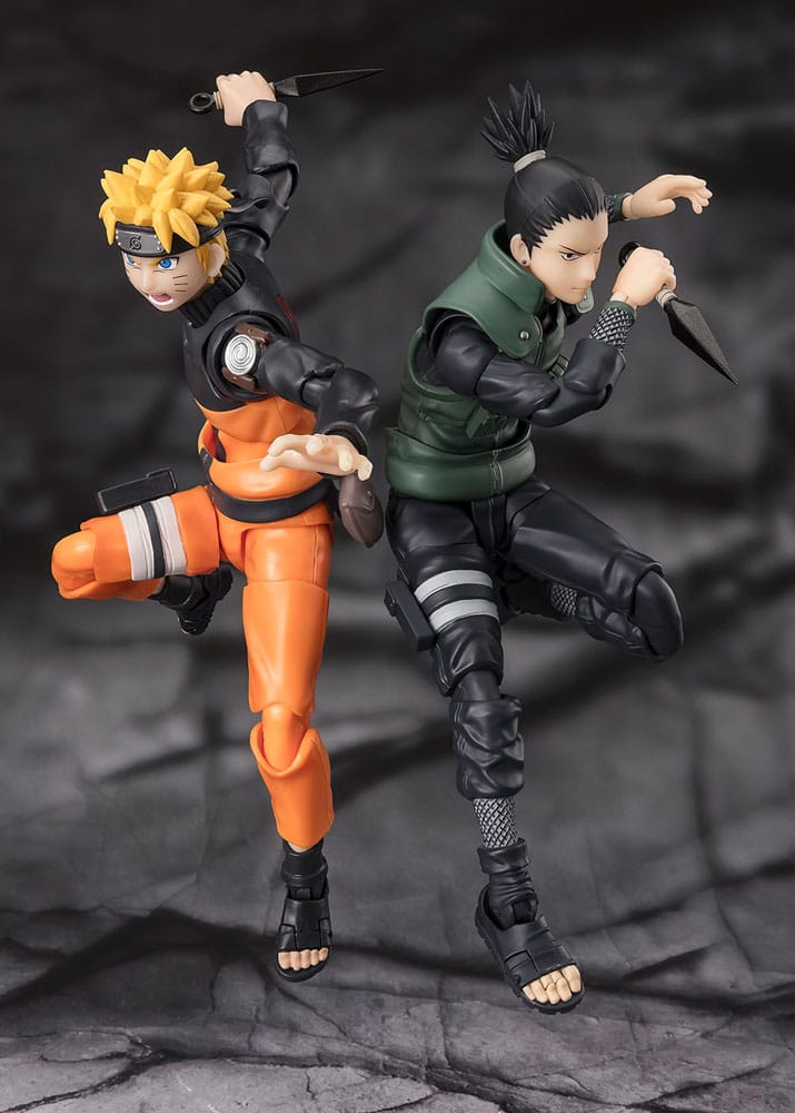 SHIKAMARU NARA BRILLIANT STRATEGIST – FIGURA S.H. FIGUARTS 15 CM (TAMASHII NATIONS – NARUTO SHIPPUDEN)