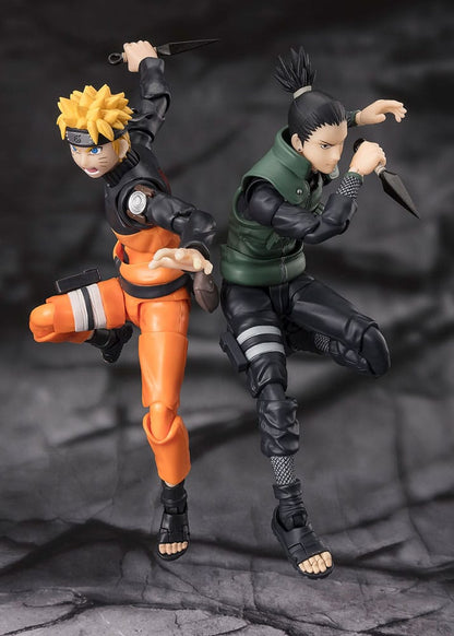 SHIKAMARU NARA BRILLIANT STRATEGIST – FIGURA S.H. FIGUARTS 15 CM (TAMASHII NATIONS – NARUTO SHIPPUDEN)