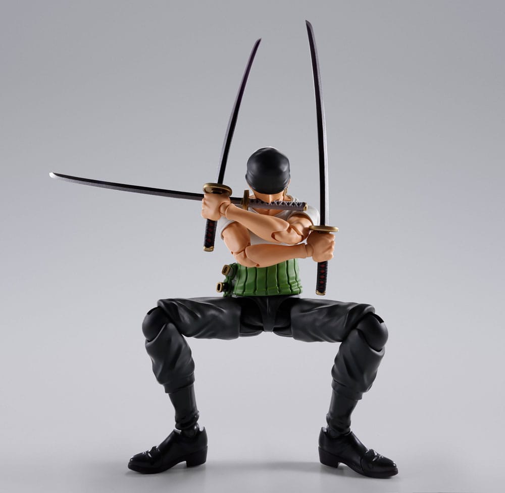 RORONOA ZORO ROMANCE DAWN – FIGURA 15 CM (S.H.FIGUARTS – ONE PIECE)