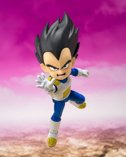 VEGETA MINI – FIGURA S.H. FIGUARTS 7 CM (TAMASHII NATIONS – DRAGON BALL DAIMA)