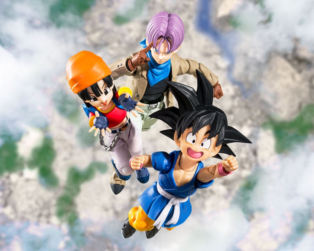 PAN & GIL – FIGURA S.H. FIGUARTS 10 CM (TAMASHII NATIONS – DRAGON BALL GT)