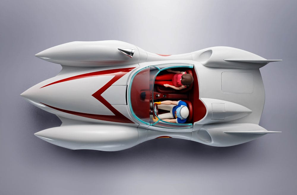 SPEED RACER RÉPLICA DIECAST CHOGOKIN MACH 5 27 CM