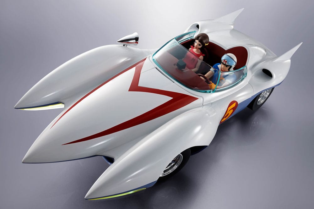 SPEED RACER RÉPLICA DIECAST CHOGOKIN MACH 5 27 CM