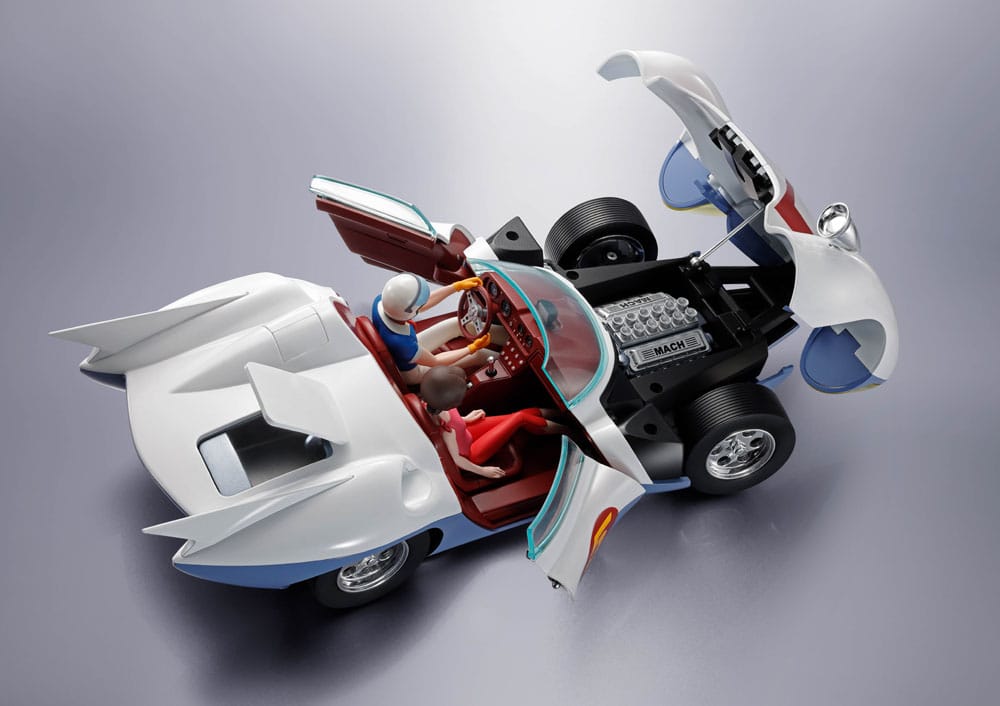 SPEED RACER RÉPLICA DIECAST CHOGOKIN MACH 5 27 CM
