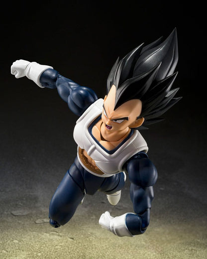 VEGETA OLD BATTLE CLOTHES – FIGURA S.H. FIGUARTS 14 CM (TAMASHII NATIONS – DRAGON BALL)