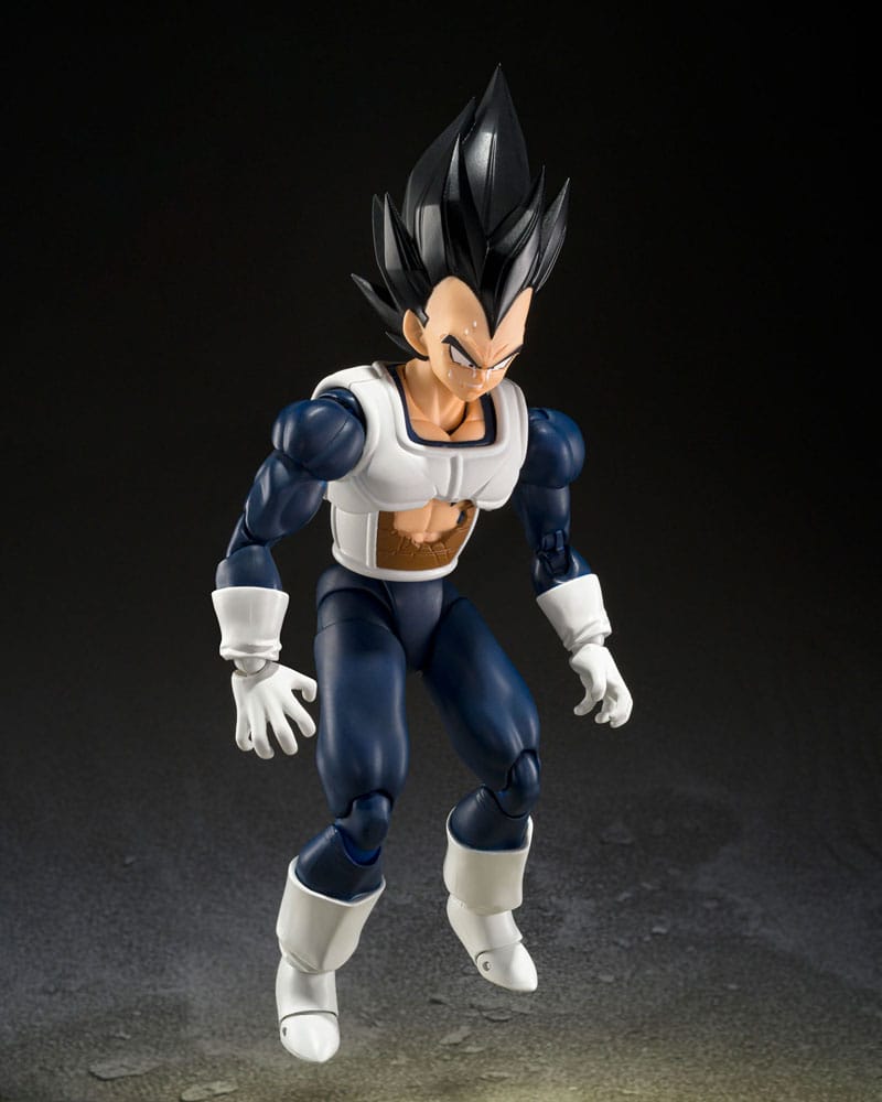 VEGETA OLD BATTLE CLOTHES – FIGURA S.H. FIGUARTS 14 CM (TAMASHII NATIONS – DRAGON BALL)