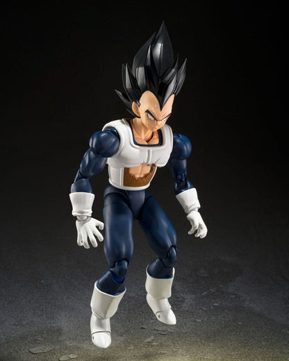 VEGETA OLD BATTLE CLOTHES – FIGURA S.H. FIGUARTS 14 CM (TAMASHII NATIONS – DRAGON BALL)