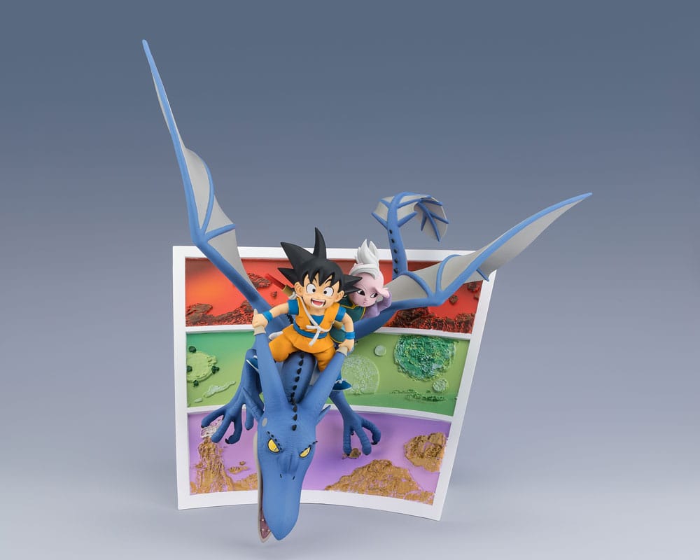 DRAGON BALL FIGUARTS ZERO ESTATUA PVC SON GOKU (MINI) & SUPREME KAI (MINI) WELCOME TO THE GREAT ADVENTURE! 23 CM