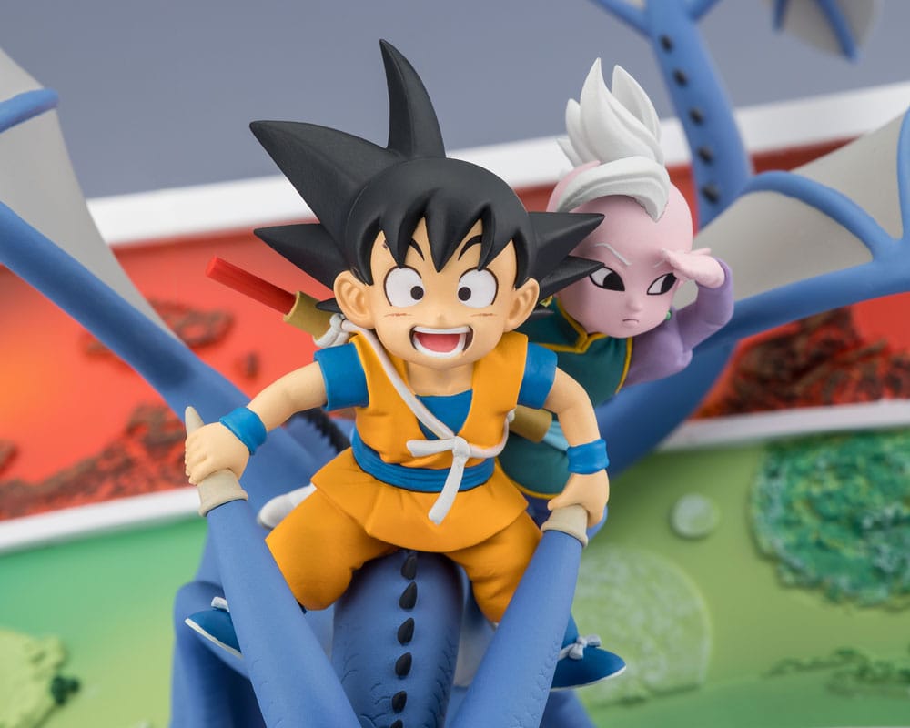 DRAGON BALL FIGUARTS ZERO ESTATUA PVC SON GOKU (MINI) & SUPREME KAI (MINI) WELCOME TO THE GREAT ADVENTURE! 23 CM