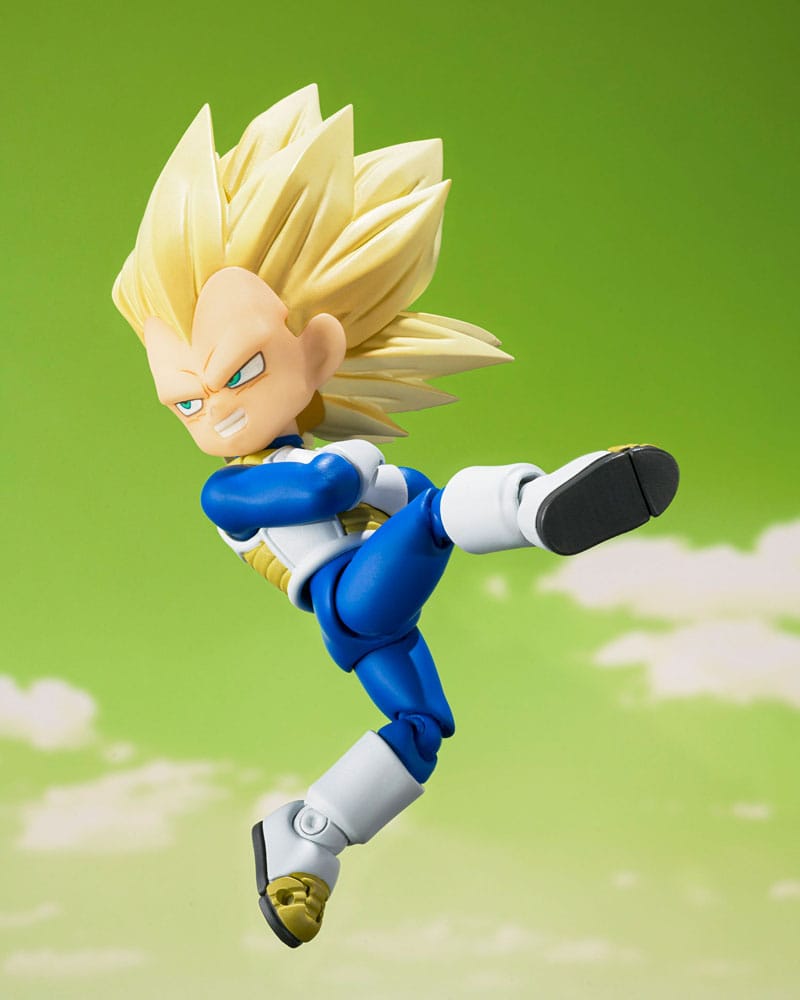 VEGETA SUPER SAIYAN 3 – FIGURA MINI 8 CM (S.H. FIGUARTS – DRAGON BALL DAIMA)