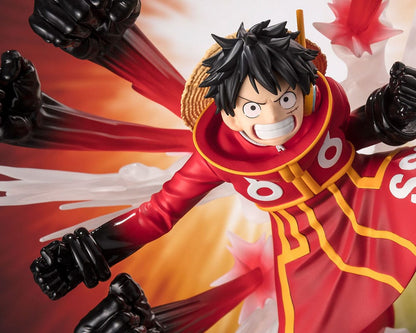 LUFFY GUM GUM HAWK GATLING EXTRA BATTLE FIGUARTSZERO ESTATUA ONE PIECE PVC 19 CM