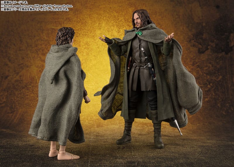 FRODO BAGGINS & GOLLUM – FIGURAS S.H. FIGUARTS 6–12 CM (TAMASHII NATIONS – THE LORD OF THE RINGS)