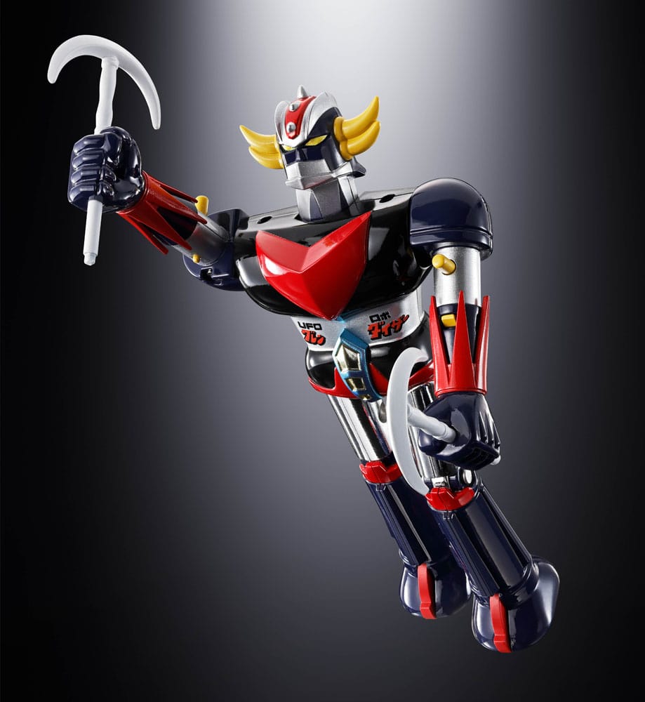 UFO ROBO GRENDIZER FIGURA CHOGOKIN DELUXE GRENDIZER & UFO SPAZER 14 CM