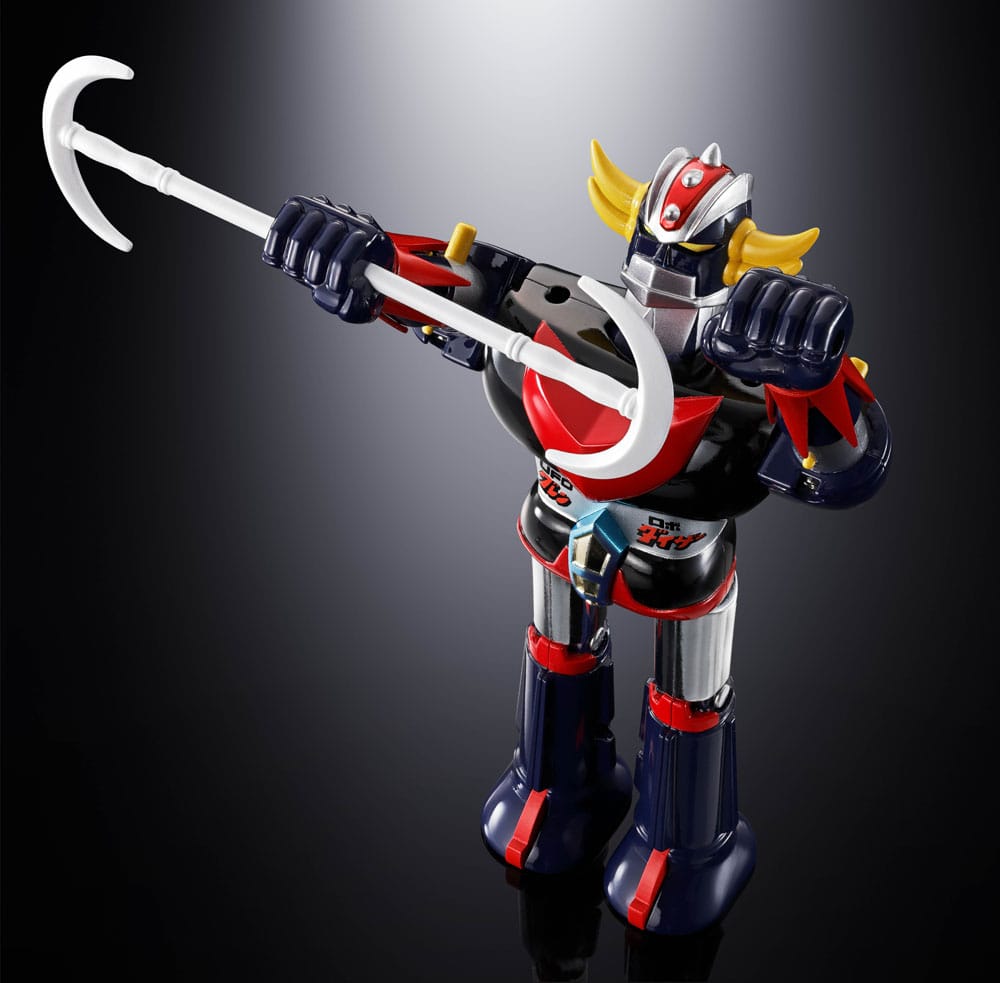 UFO ROBO GRENDIZER FIGURA CHOGOKIN DELUXE GRENDIZER & UFO SPAZER 14 CM