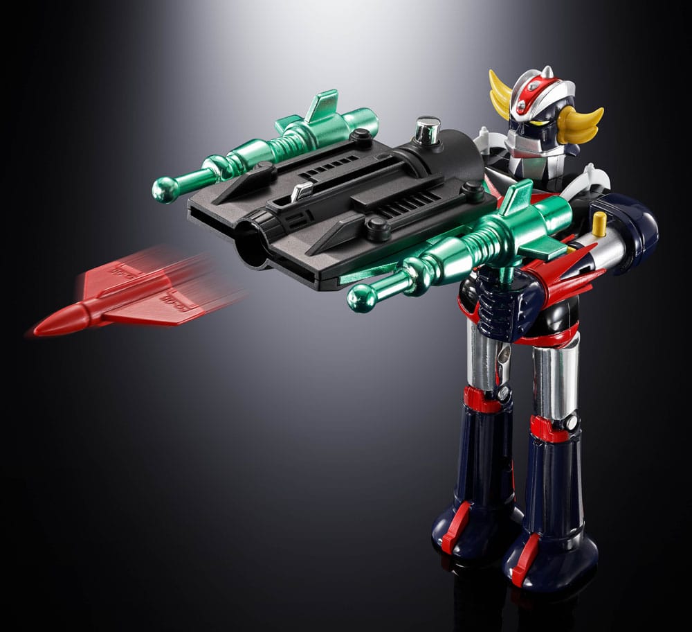 UFO ROBO GRENDIZER FIGURA CHOGOKIN DELUXE GRENDIZER & UFO SPAZER 14 CM