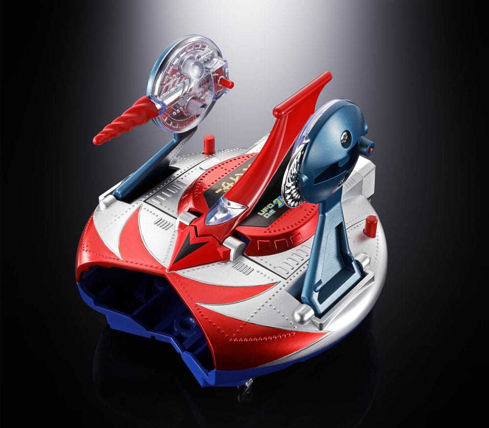 UFO ROBO GRENDIZER FIGURA CHOGOKIN DELUXE GRENDIZER & UFO SPAZER 14 CM
