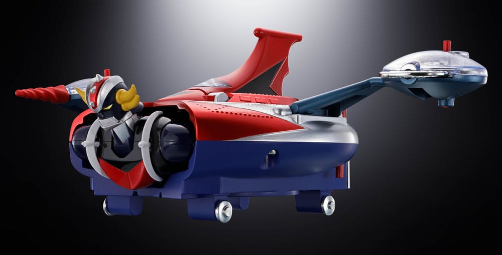 UFO ROBO GRENDIZER FIGURA CHOGOKIN DELUXE GRENDIZER & UFO SPAZER 14 CM