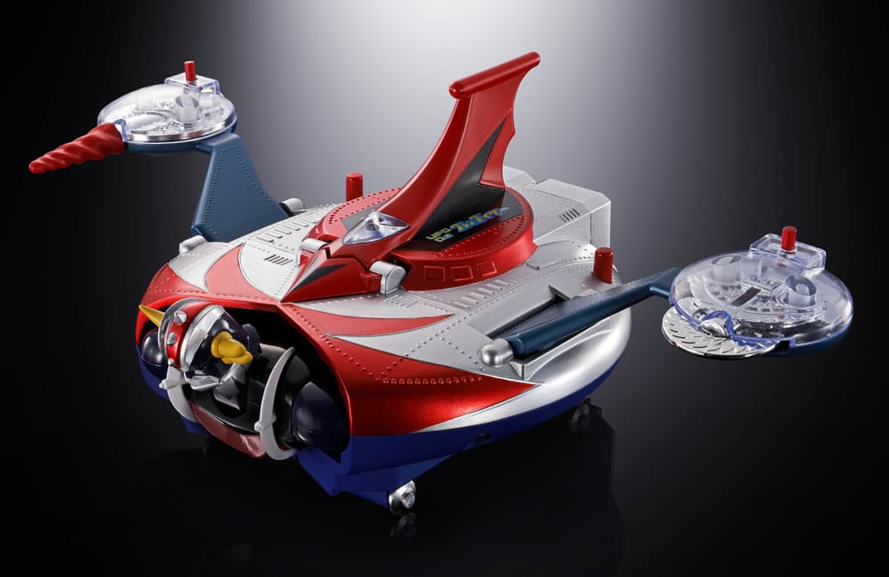 UFO ROBO GRENDIZER FIGURA CHOGOKIN DELUXE GRENDIZER & UFO SPAZER 14 CM