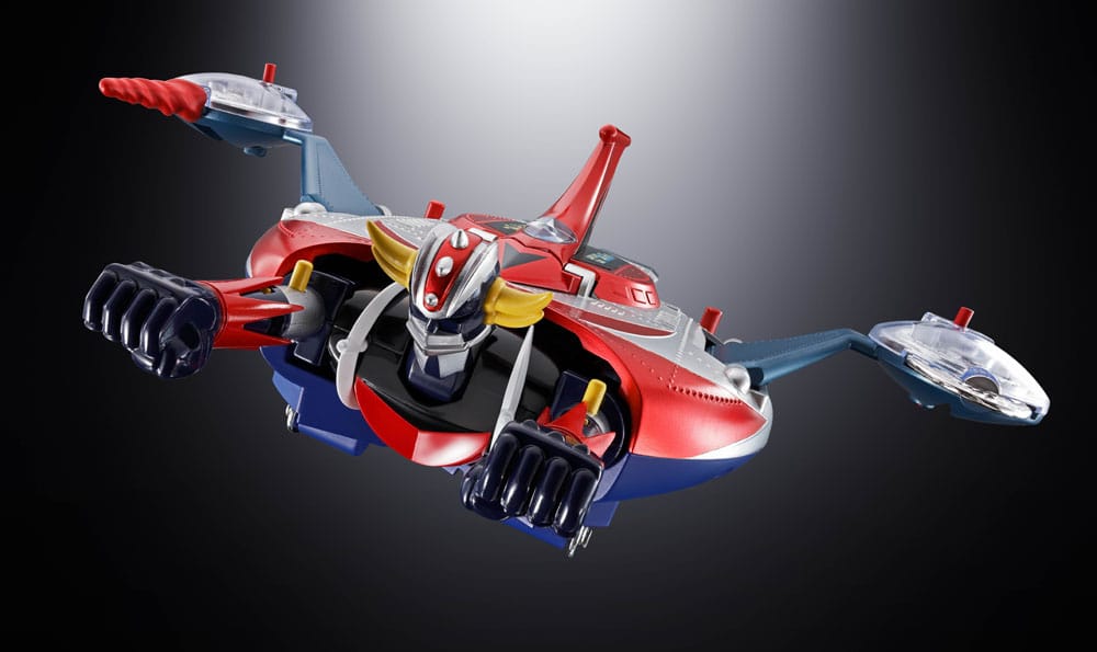 UFO ROBO GRENDIZER FIGURA CHOGOKIN DELUXE GRENDIZER & UFO SPAZER 14 CM