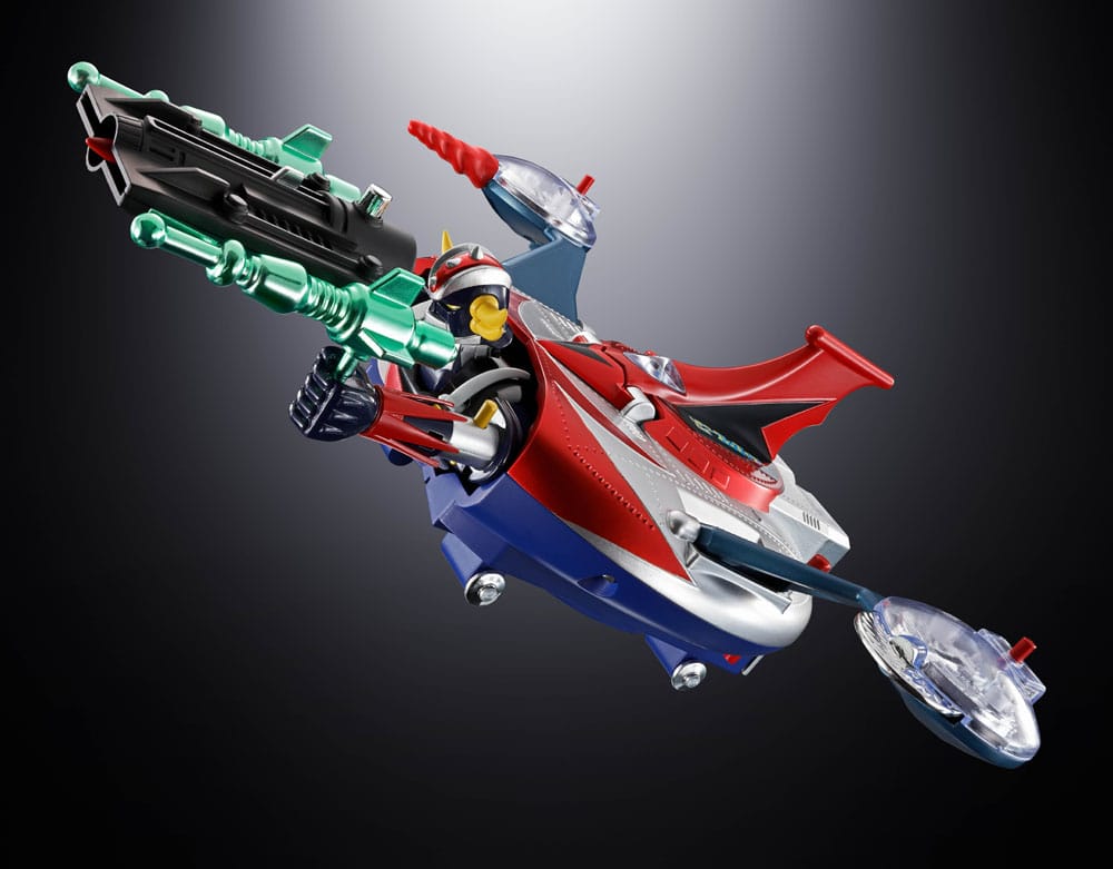 UFO ROBO GRENDIZER FIGURA CHOGOKIN DELUXE GRENDIZER & UFO SPAZER 14 CM