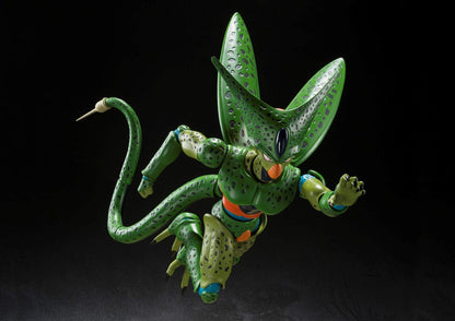 CELL PRIMERA FORMA – FIGURA 17 CM (S.H. FIGUARTS – DRAGON BALL Z REISSUE)