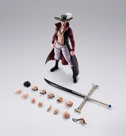 DRACULE MIHAWK HAWKEYE – FIGURA S.H.FIGUARTS ONE PIECE 17 CM (BANDAI – TAMASHII NATIONS)