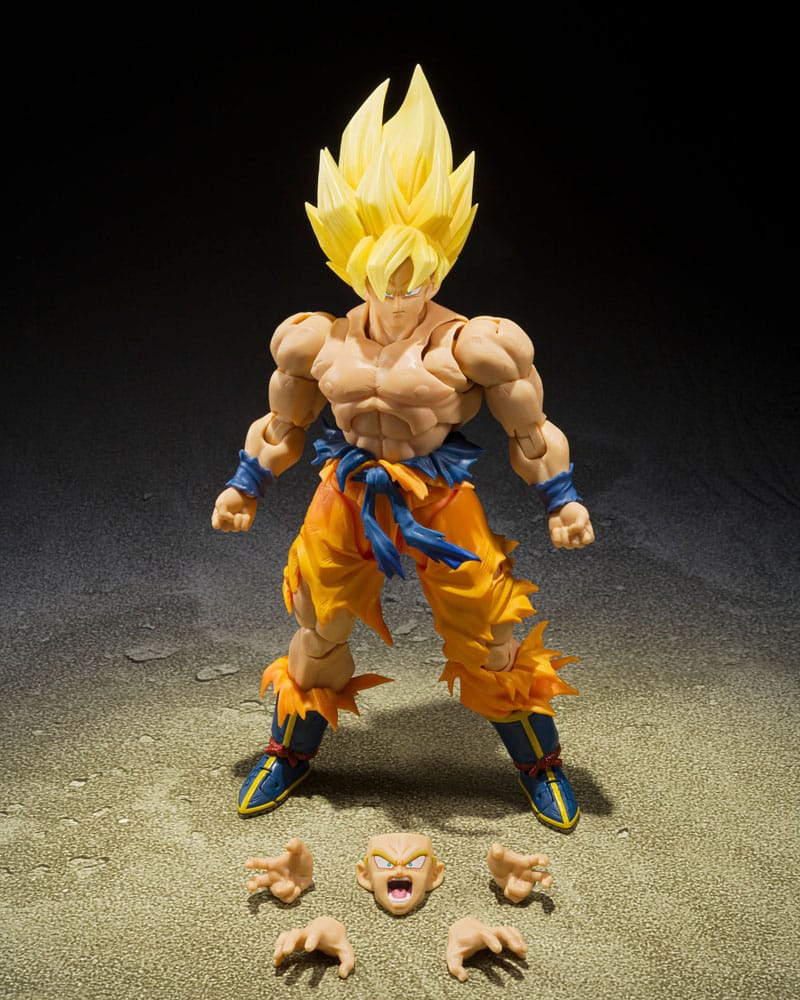 GOKU SUPER SAIYAN – FIGURA 15 CM (BEST SELECTION | S.H. FIGUARTS – DRAGON BALL Z)