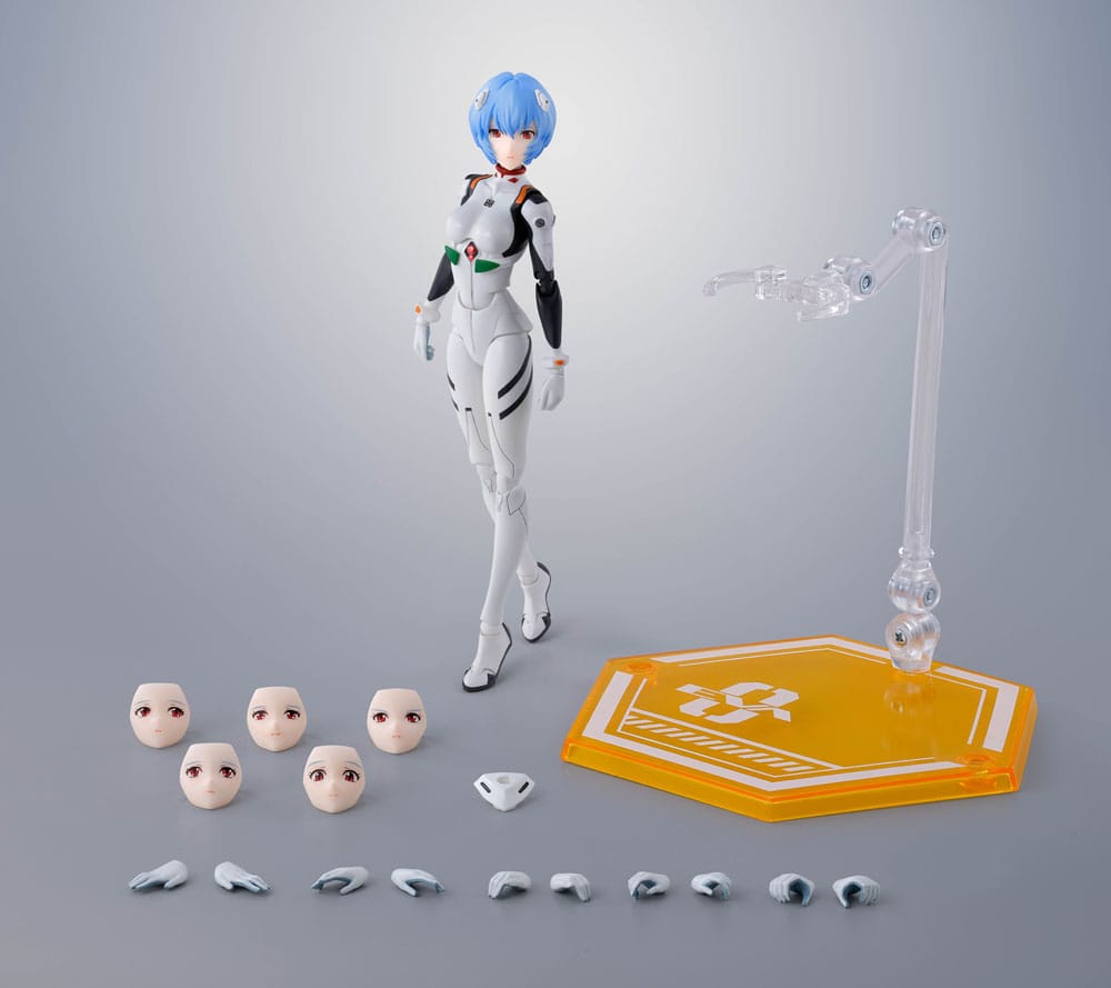 REI AYANAMI – FIGURA S.H.FIGUARTS 14 CM (NEON GENESIS EVANGELION – TAMASHII NATIONS)