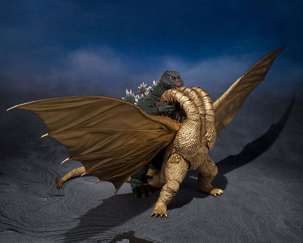 KING GHIDORAH (1972) – FIGURA S.H.MONSTERARTS 25 CM (TAMASHII NATIONS – GODZILLA)