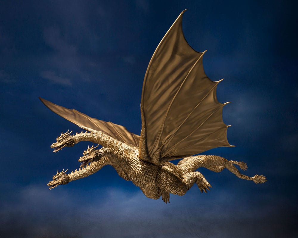 KING GHIDORAH (1972) – FIGURA S.H.MONSTERARTS 25 CM (TAMASHII NATIONS – GODZILLA)