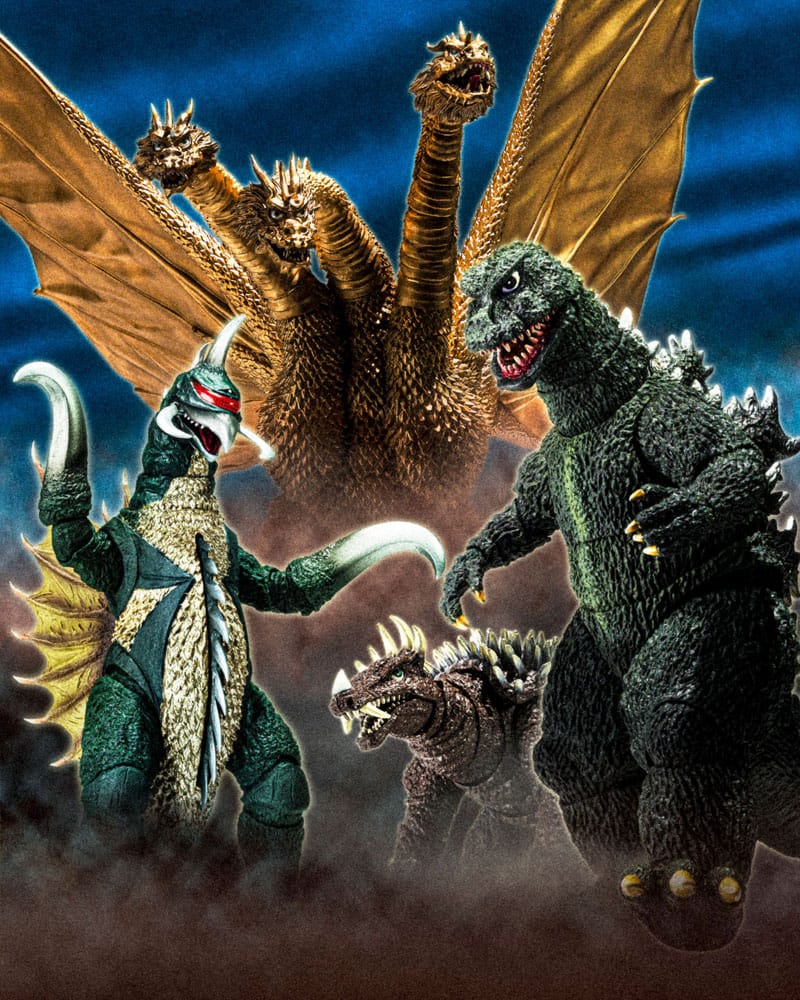 KING GHIDORAH (1972) – FIGURA S.H.MONSTERARTS 25 CM (TAMASHII NATIONS – GODZILLA)