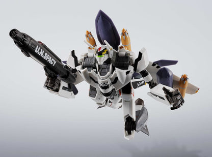 VF-0S PHOENIX & QF-2200D-B GHOST SET – FIGURA HI-METAL R CHOGOKIN 14 CM (BANDAI – MACROSS)