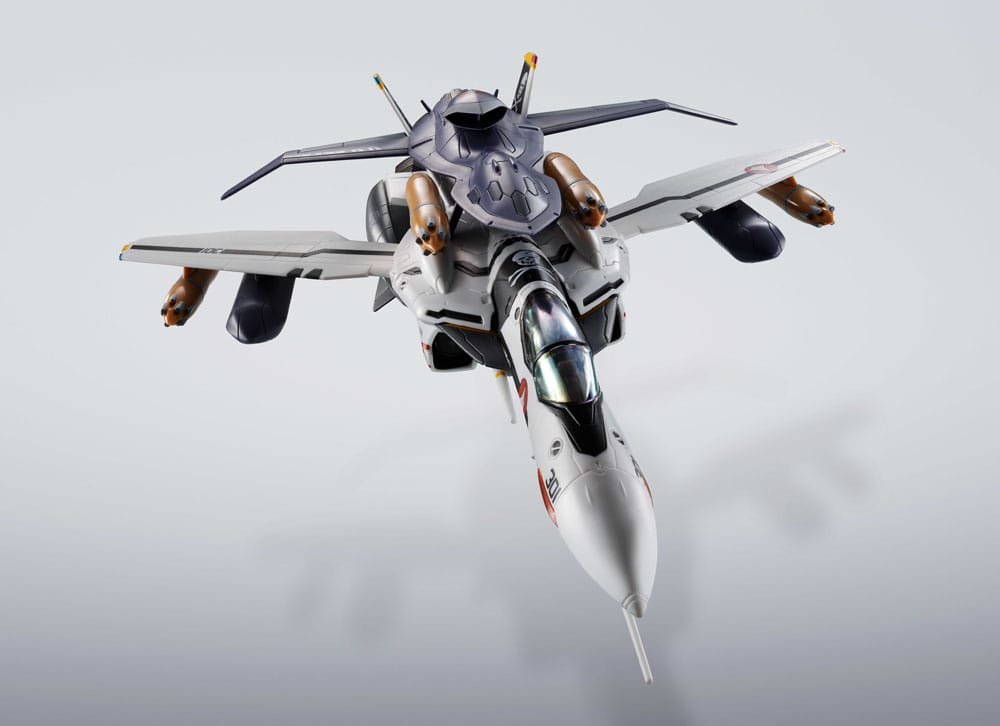 VF-0S PHOENIX & QF-2200D-B GHOST SET – FIGURA HI-METAL R CHOGOKIN 14 CM (BANDAI – MACROSS)