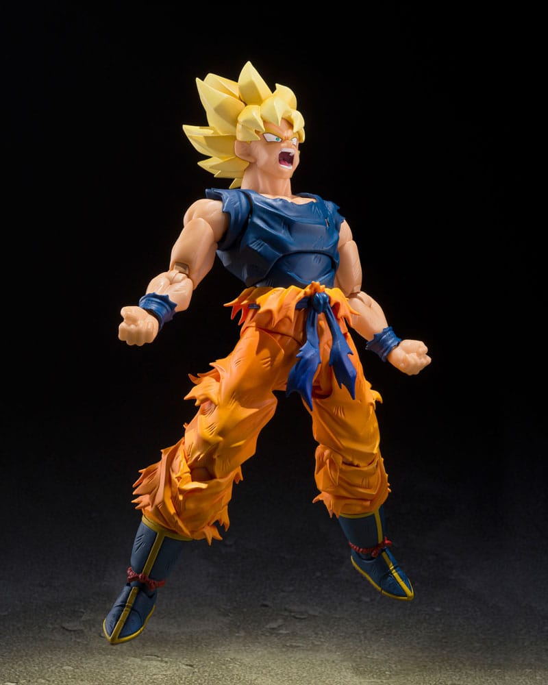SON GOKU SUPER SAIYAN (FIGHTER OF RAGE) – FIGURA S.H.FIGUARTS 14 CM (TAMASHII NATIONS – DRAGON BALL Z)