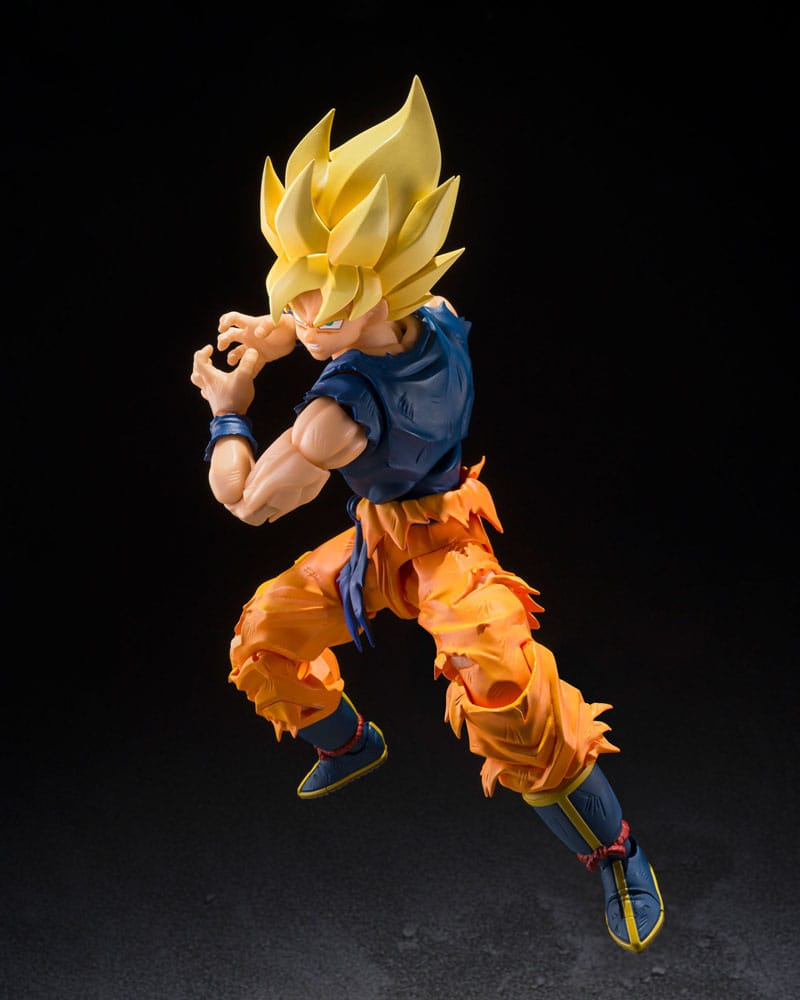 SON GOKU SUPER SAIYAN (FIGHTER OF RAGE) – FIGURA S.H.FIGUARTS 14 CM (TAMASHII NATIONS – DRAGON BALL Z)