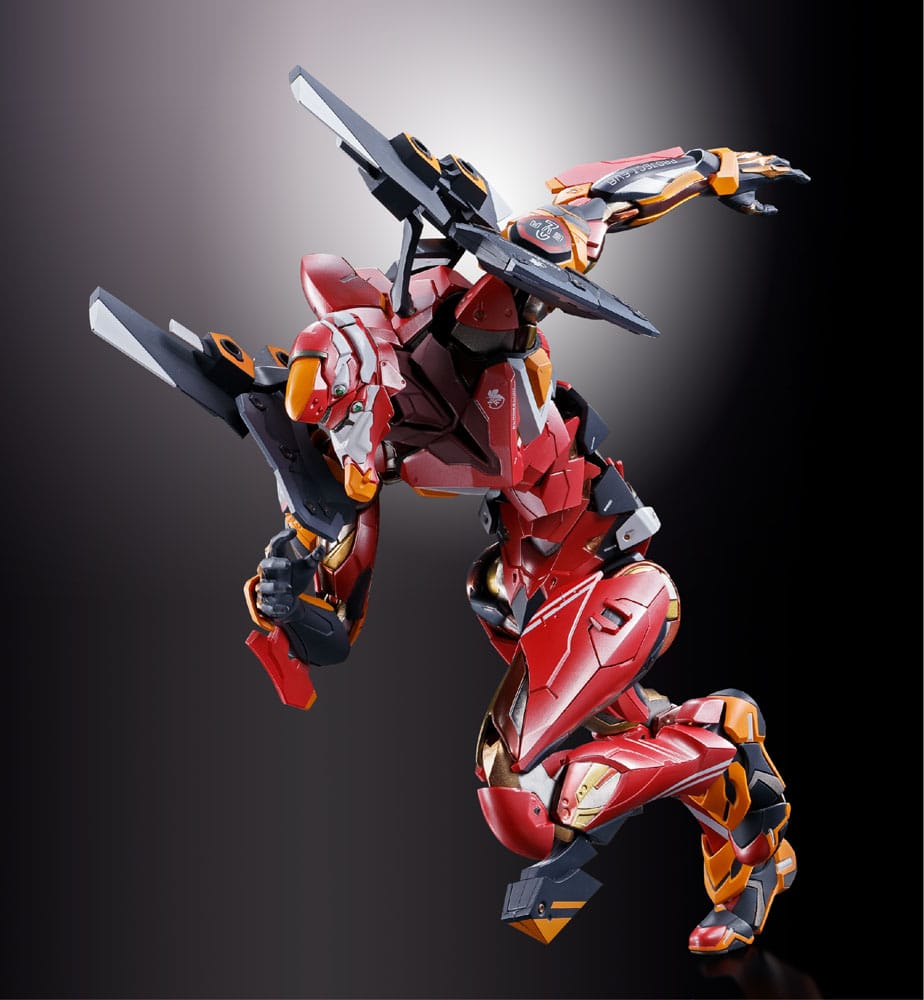 EVA PRODUCTION MODEL-02 30TH WITH THE SPEAR OF CASSIUS FIGURA METAL BUILD EVANGELION 22 CM