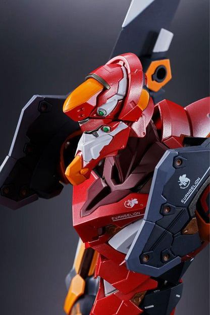 EVA PRODUCTION MODEL-02 30TH WITH THE SPEAR OF CASSIUS FIGURA METAL BUILD EVANGELION 22 CM