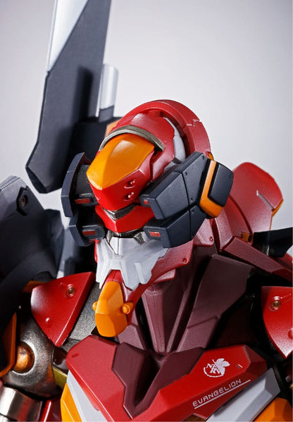 EVA PRODUCTION MODEL-02 30TH WITH THE SPEAR OF CASSIUS FIGURA METAL BUILD EVANGELION 22 CM