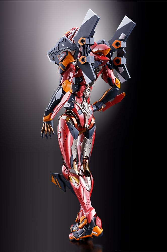 EVA PRODUCTION MODEL-02 30TH WITH THE SPEAR OF CASSIUS FIGURA METAL BUILD EVANGELION 22 CM
