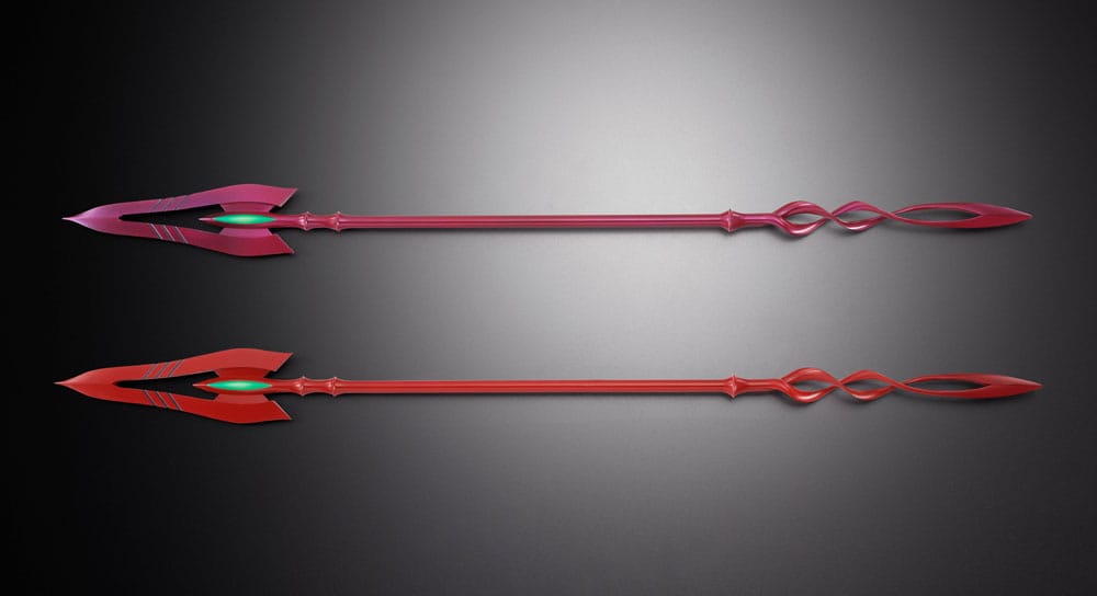 3 SPEARS SET FOR EVA 30TH WITH THE SPEAR ANOTHER COLOR ACCESORIOS METAL BUILD EVANGELION