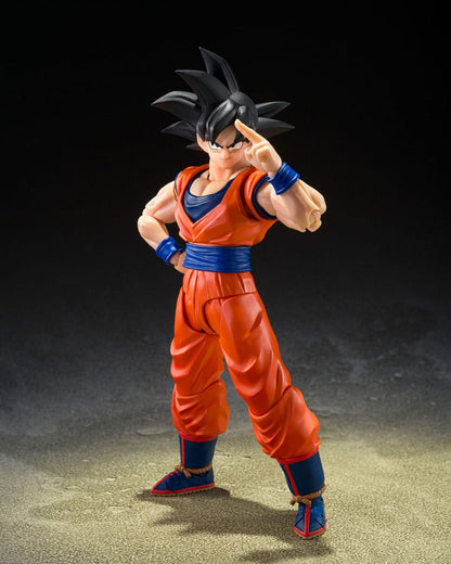 SON GOKU (THE KIND-HEARTED SAIYAN) – FIGURA S.H.FIGUARTS 14 CM (TAMASHII NATIONS – DRAGON BALL Z)