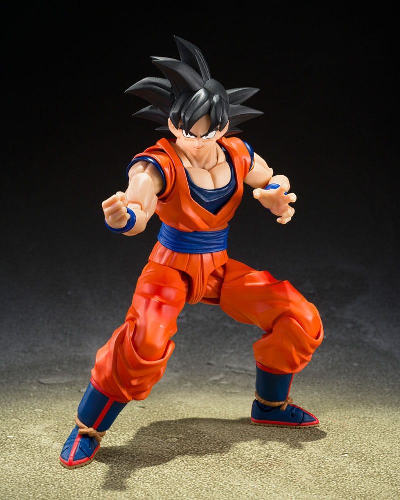SON GOKU (THE KIND-HEARTED SAIYAN) – FIGURA S.H.FIGUARTS 14 CM (TAMASHII NATIONS – DRAGON BALL Z)