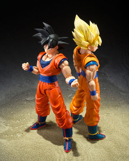 SON GOKU (THE KIND-HEARTED SAIYAN) – FIGURA S.H.FIGUARTS 14 CM (TAMASHII NATIONS – DRAGON BALL Z)