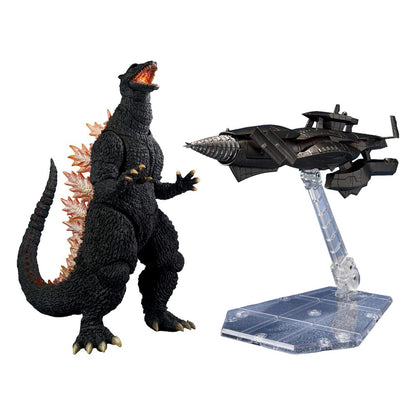 GODZILLA: FINAL WARS FIGURA S.H.MONSTERARTS GODZILLA HEAT RAY VER. VS. NEW GOTENGO 16 CM